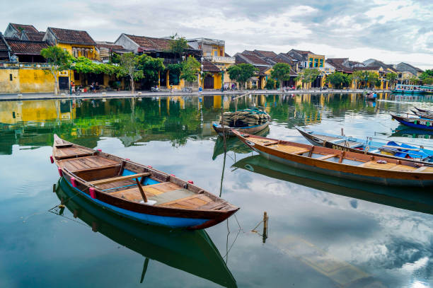 istock Hoi An ancient town on the morning 1154242489