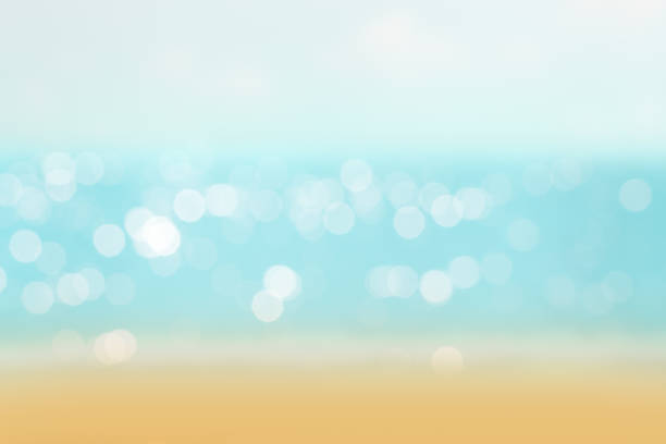 istock abstract blur or bokeh light on sea background in summer. 1154246734