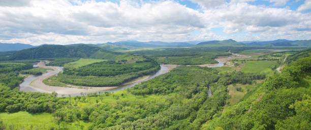 istock River valley Partizanskaya. Russia, Primorskii krai 1154255229