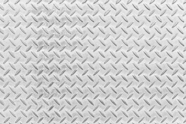 istock Metal floor plate with diamond pattern and background saemless 1154288947