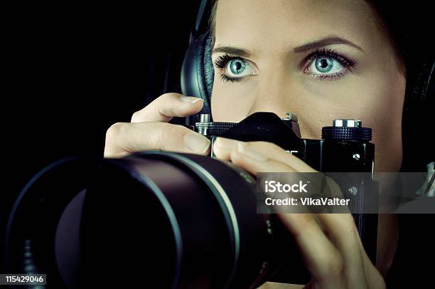 Spy Stock Photo - Download Image Now - Detective, Women, Females