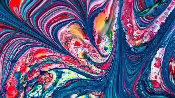 istock Art of acrylic color 1154310735