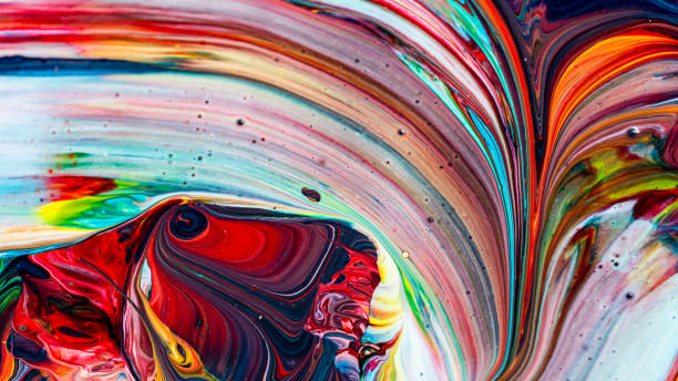 istock Art of acrylic color 1154311010