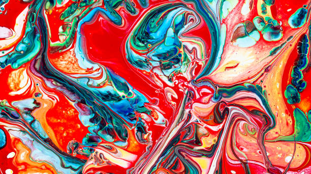 istock Art of acrylic color 1154311155