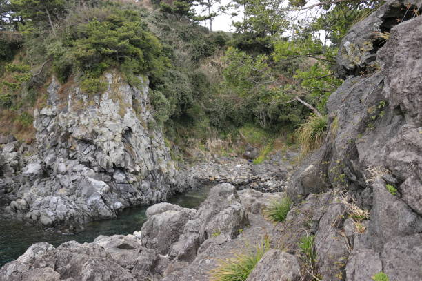 istock Faerie Bath, coast, cliff, lava, sea, 1154317470