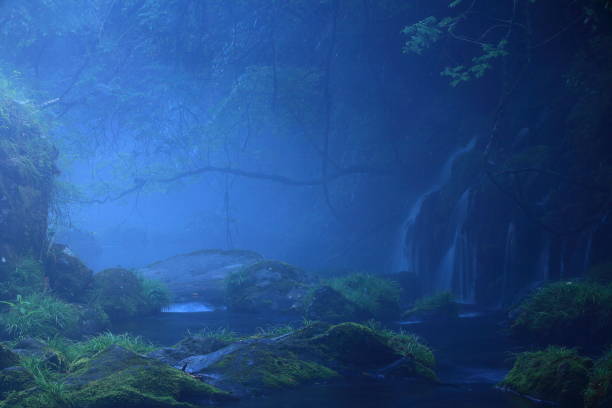 istock Akita Prefecture Summer Waterfall 1154324781