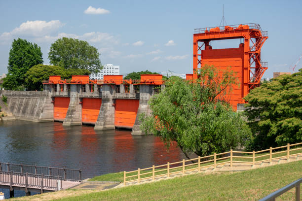 istock Iwabuchi water gate, Tokyo Japan 1154328294