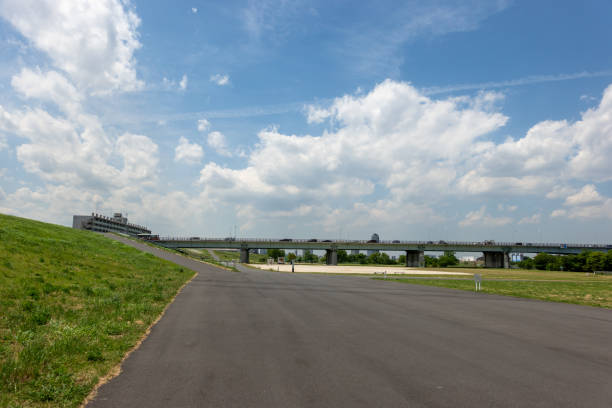 istock Arakawa riverbed, Japan Tokyo 1154333199