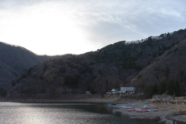 istock View of Lake shoji ( Shojiko ) 1154334626