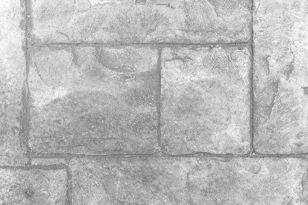 istock Natural slate tile paving texure and background seamless 1154339429
