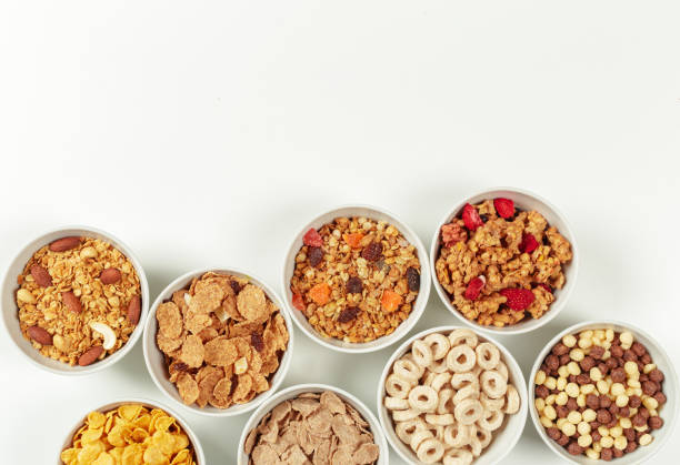 istock Healthy diet breakfast ingredients 1154348216