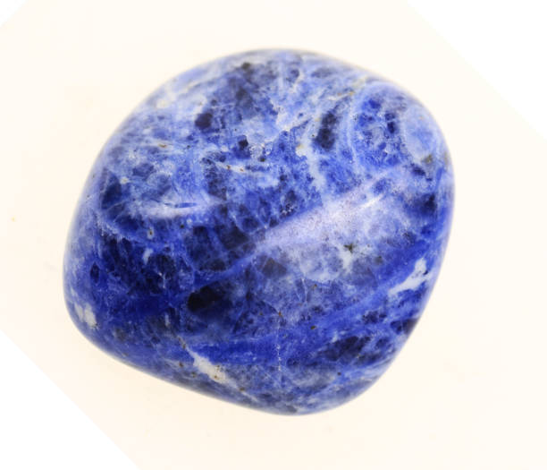 istock sodalite mineral isolated 1154357243