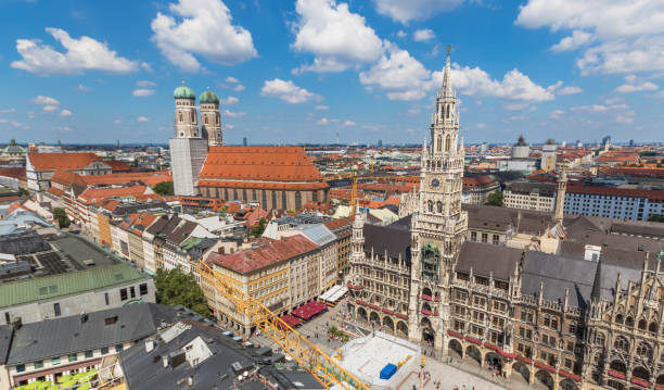 istock Munich old town, a Unesco World Heritage. Germany 1154358316