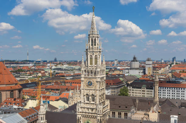 istock Munich old town, a Unesco World Heritage. Germany 1154358555