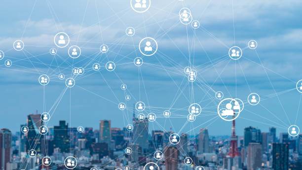 istock Social networking concept. Social media. 1154359950