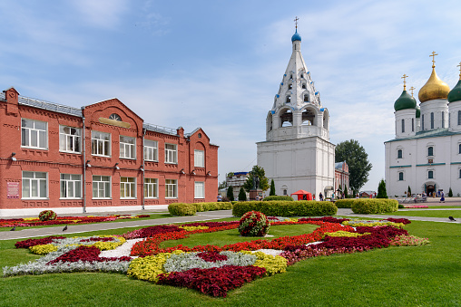 The central square of the city of Kolomna, Moscow region Russia