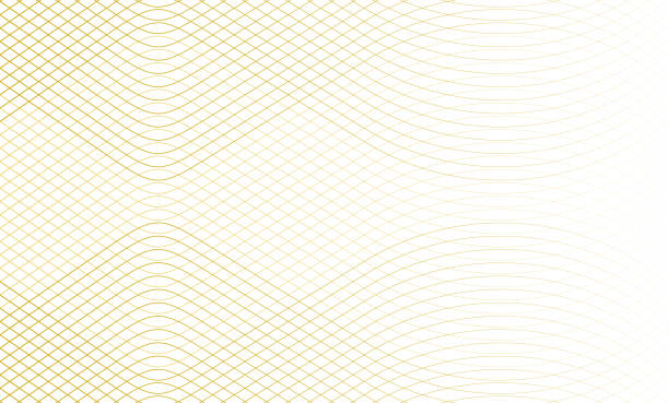 złoty wzór linii. - digital composite swirl style vector stock illustrations