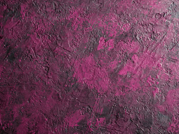istock Purple concrete background with paint strokes 1154375921