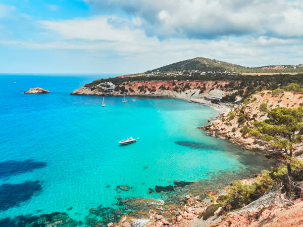 istock Ibiza beach,Spain.Cala D´hort and natural park 1154377336