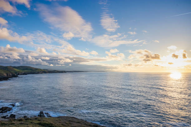 istock Tagle Sunset Beach-Asturias, Springtime 1154381461