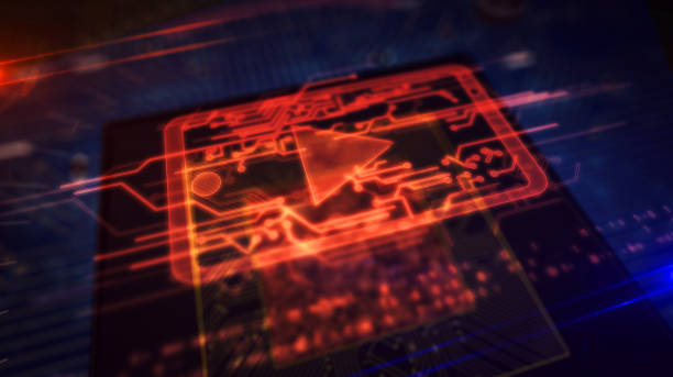 istock CPU on board with digital media hologram 1154386747