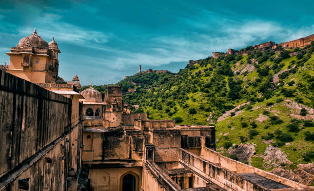 istock Jaigarh Viewed from the Amber Fort in Jaipur 1154387112