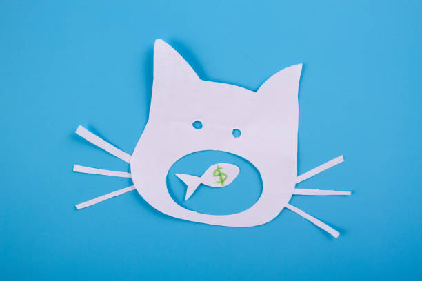 istock funny cartoon cat 1154393378