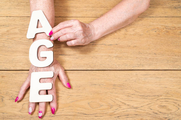 istock word age of the female hand 1154399700