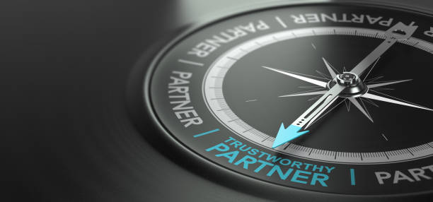 istock Trustworthy Partner, Strong Partnership Concept 1154405611