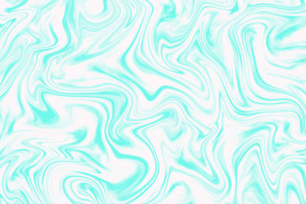 istock Teal White Marble Wave Sea Water Abstract Pastel Mint Green Blue Background Swirl Pattern Ombre Gradient Marbled Ebru Texture 1154409391
