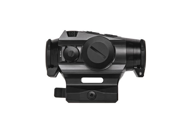 istock modern black collimator sight isolated on white background 1154410378
