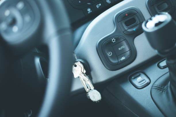 close up of a shift lever, sports car - sports car gearshift car change imagens e fotografias de stock