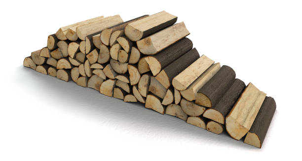 istock a stack of firewood isolated on white background 1154424056