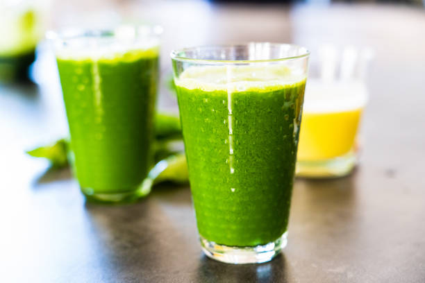 istock Smoothie with vegetables and fruits 1154426986