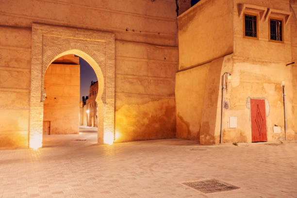 istock Medina of Marrakesh at night 1154430463