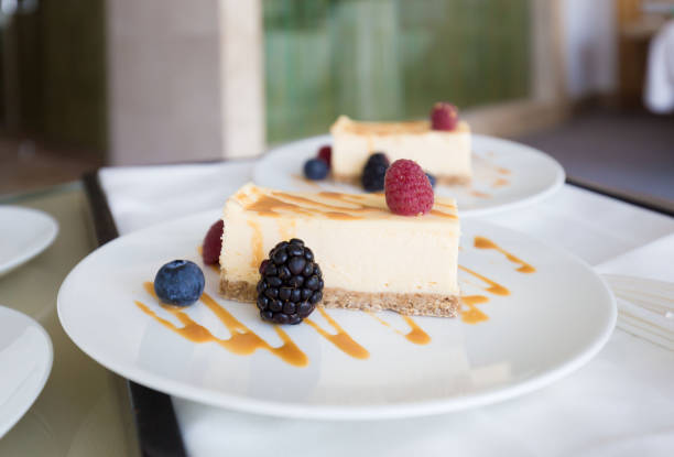 istock UAE. New York cheesecake with berries 1154436776