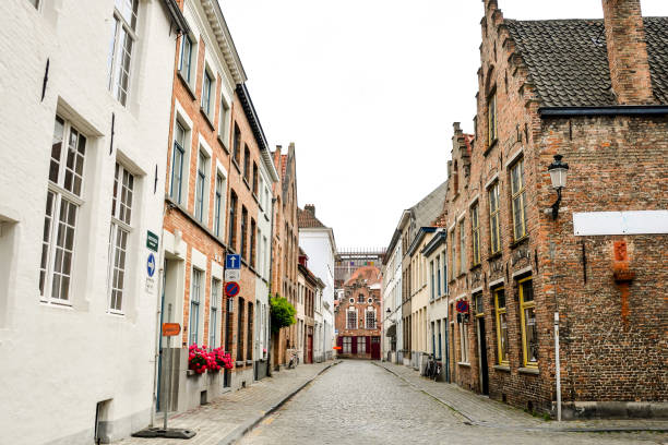 istock Classic Architecture European Building Village Brugge 1154437175