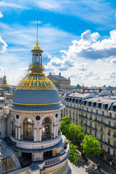 istock Paris, view of typical roofs 1154437798