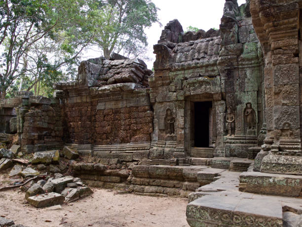 istock Architecture of ancient temple complex Angkor, Siem Reap 1154438828