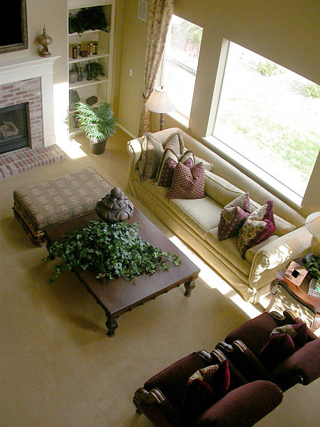 istock Living Room - Aerial View 115443962