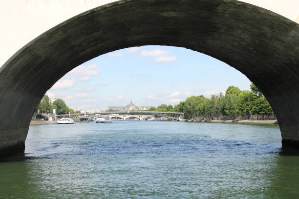 istock View of Paris under a bridge 1154440052