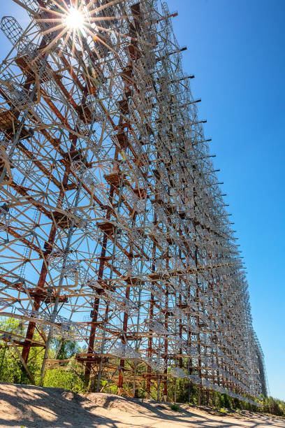 istock View on DUGA radar in Pripyat, Chernobyl. Ukraine 1154442593