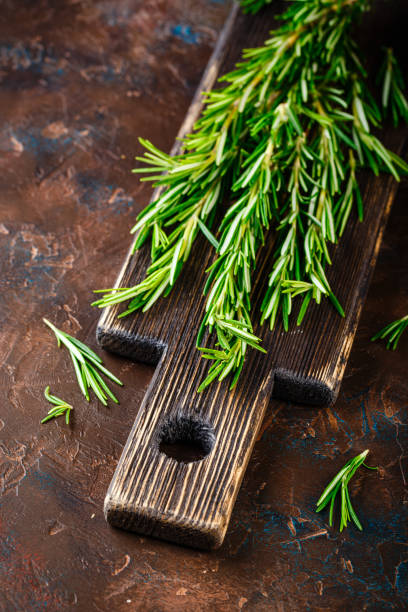 istock Rosemary bound on a wooden board 1154442962