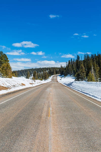 istock A Road in Utah During Winter 1154446745