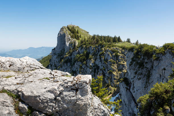 istock Breitenstein mountain in the bavarian alps in summer, Germany 1154448063