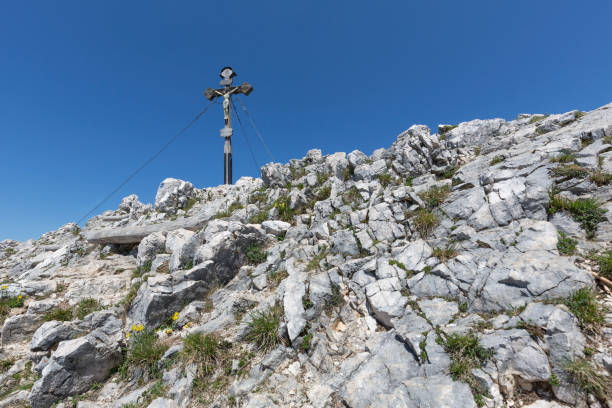 istock Breitenstein mountain in the bavarian alps in summer, Germany 1154448079
