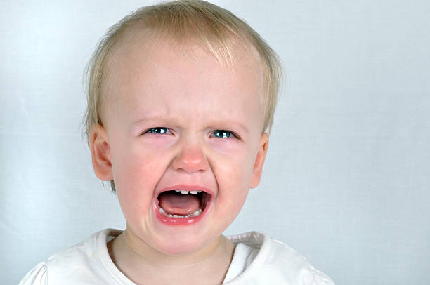 istock Crying baby Girl 115445016