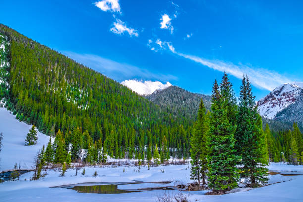 istock Colorful Sunset in Silverton, Colorado 1154453657