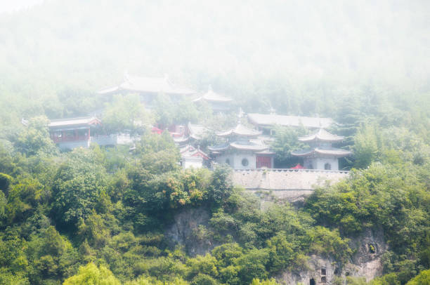 istock Foggy Buddhist Temple China Luoyang 1154457597