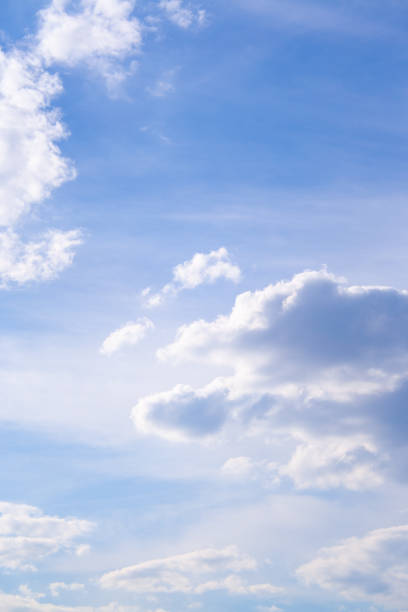 istock White clouds high in the sky at windy winter day background 1154460352